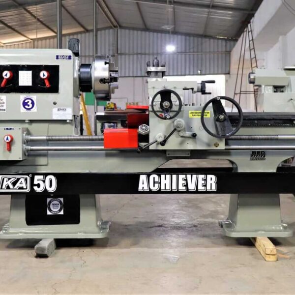Banka 50 - HEAVY DUTY ALL GEAR LATHE MACHINE - 7 / 9 / 12 / 14 Feet Swing Dia 500 mm - With 80 mm / 3 Inch Bore - Center 250 mm/10 Inch - For Production / Maintenance - Image 4