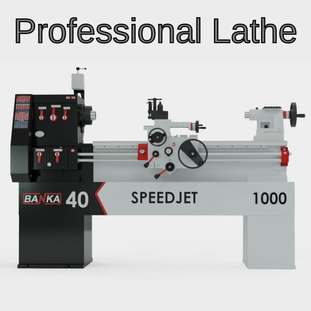 Banka 40 - MEDIUM DUTY LATHE MACHINE - 6 Feet For Cutting, Facing, Knurling, Deformation - Industrial Use - With 50 mm/2 inch Bore - Professional Lathe- ALL GEAR LATHE - Image 4