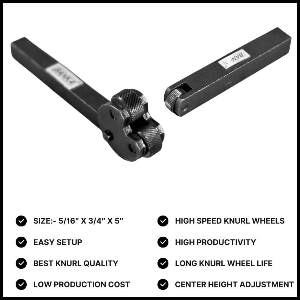 Lathe Knurling Tools