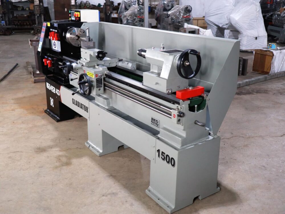 Banka 43 - MEDIUM DUTY ALL GEAR LATHE MACHINE Banka 43 - 6 And 8 Feet, Swing Dia 430 mm - With 52 mm Industrial Lathe - 1000 / 1500 mm Between Center - Image 3