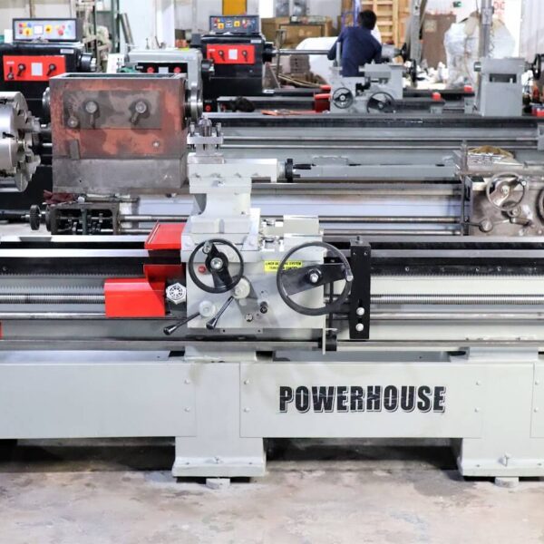 Banka 60 - HEAVY DUTY ALL GEAR LATHE MACHINE - 9 / 12 / 14 / 16 / 18 Feet Swing Dia 600 / 750 mm - With 80 / 100 mm / 3 Inch / 4 Inch Bore - Center 300 and 375 mm/12 and 15 Inch - For Production / Maintenance - Image 3