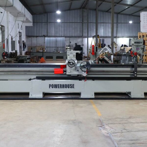 Banka 60 - HEAVY DUTY ALL GEAR LATHE MACHINE - 9 / 12 / 14 / 16 / 18 Feet Swing Dia 600 / 750 mm - With 80 / 100 mm / 3 Inch / 4 Inch Bore - Center 300 and 375 mm/12 and 15 Inch - For Production / Maintenance - Image 6