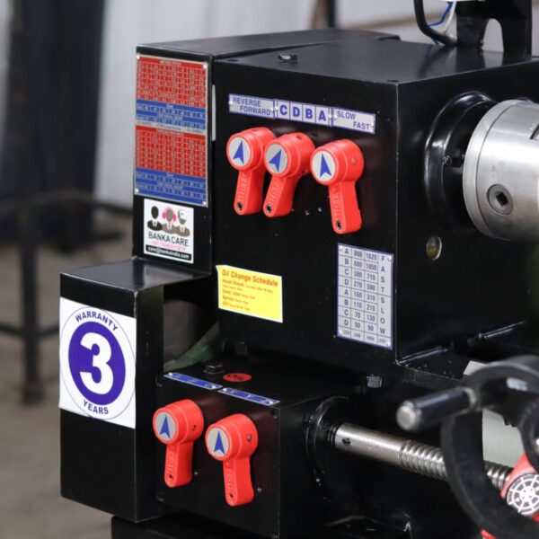 Banka 30 - MINI / BENCH / BABY LATHE MACHINE - 3 Feet For Tool Room / Hobby Purpose - Chhoti Lathe - DIY Lathe - Image 5