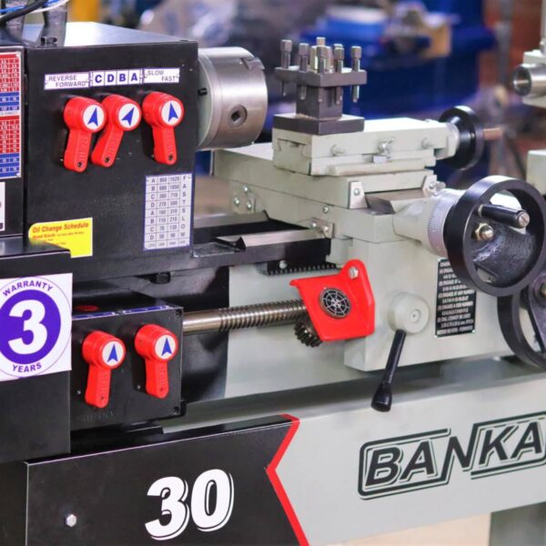 Banka 30 - MINI / BENCH / BABY LATHE MACHINE - 3 Feet For Tool Room / Hobby Purpose - Chhoti Lathe - DIY Lathe - Image 4