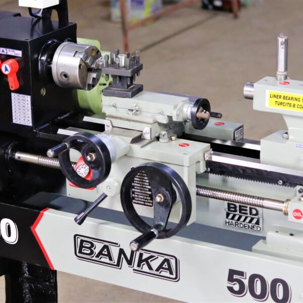 Banka 30 - MINI / BENCH / BABY LATHE MACHINE - 3 Feet For Tool Room / Hobby Purpose - Chhoti Lathe - DIY Lathe - Image 3