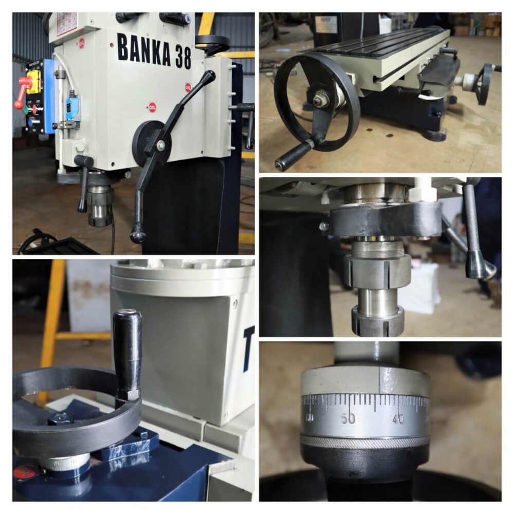 DCM 40 MM – DRILLING CUM MILLING MACHINE – BANKA 40MM AUTO FEED - Image 10