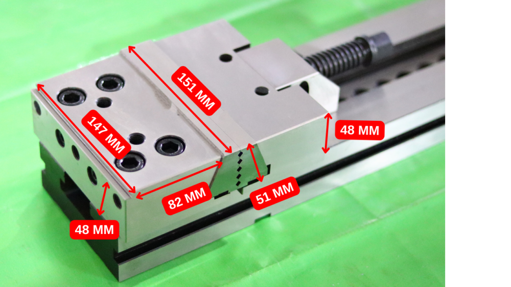 PRECISION STEEL MODULAR MILLING MACHINE VISE - Image 2