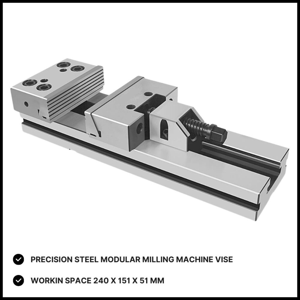 PRECISION STEEL MODULAR MILLING MACHINE VISE