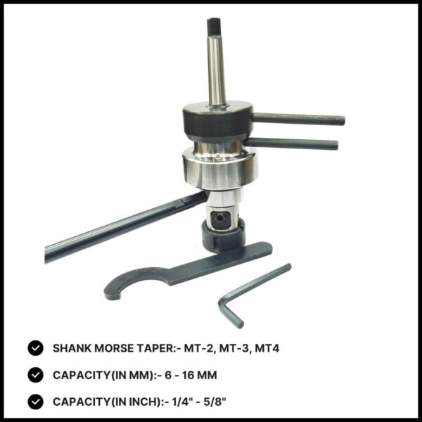 TAPPING ATTACHMENT REVERSIBLE