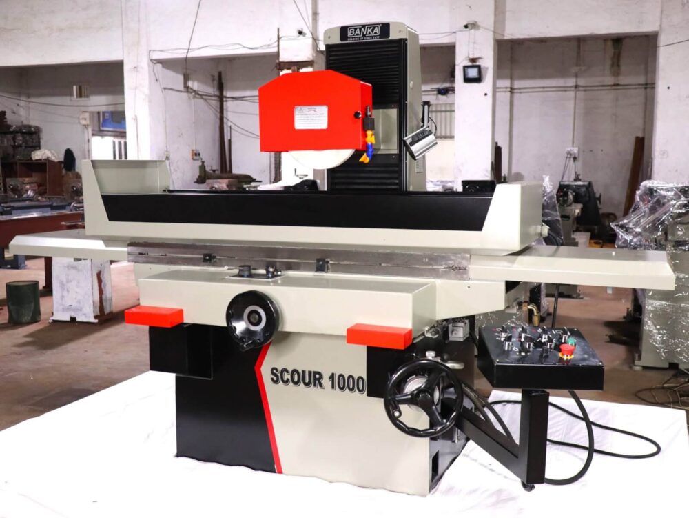 SCOUR 1000 - HYDRAULIC SURFACE GRINDER MACHINE Backup