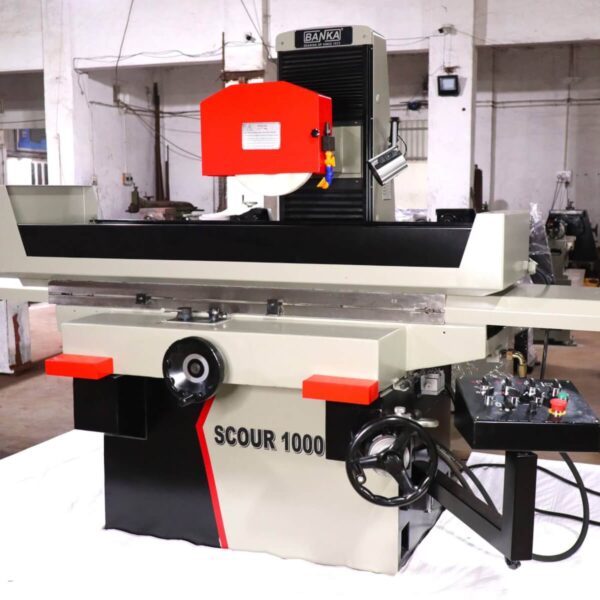 SCOUR 1000 - HYDRAULIC SURFACE GRINDER MACHINE Backup