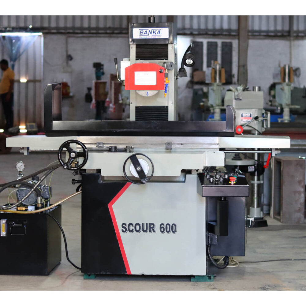 SCOUR 600 - HYDRAULIC SURFACE GRINDER MACHINE (600 x 300mm)