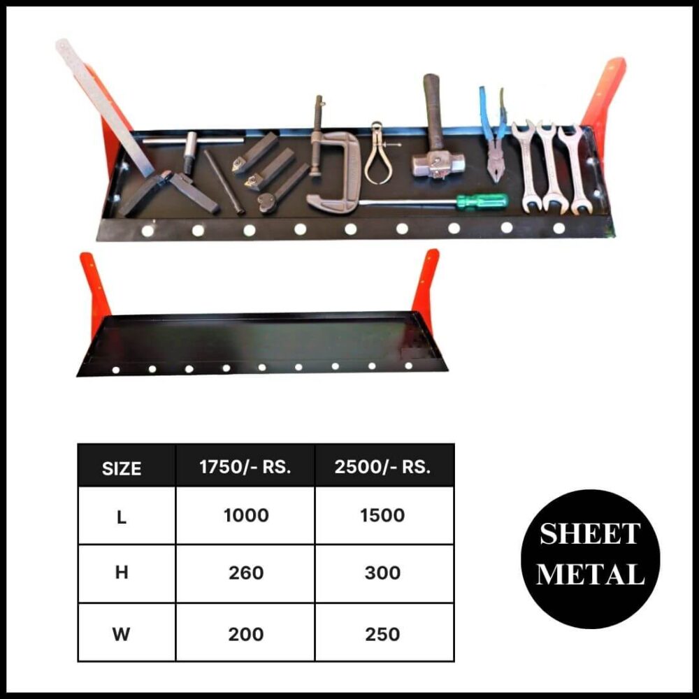 Tools Tray For Lathe And Milling