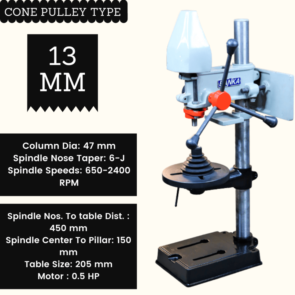 PILLAR DRILL MACHINE 13 MM